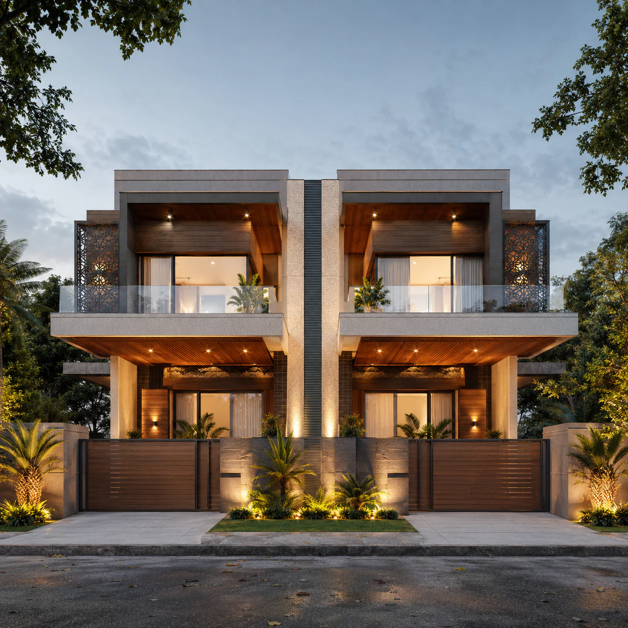Completed premium home built by Build Masters Constructions, Bangalore
